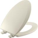 Bemis Biscuit Elongated Closed Front Toilet Seat with Cover 