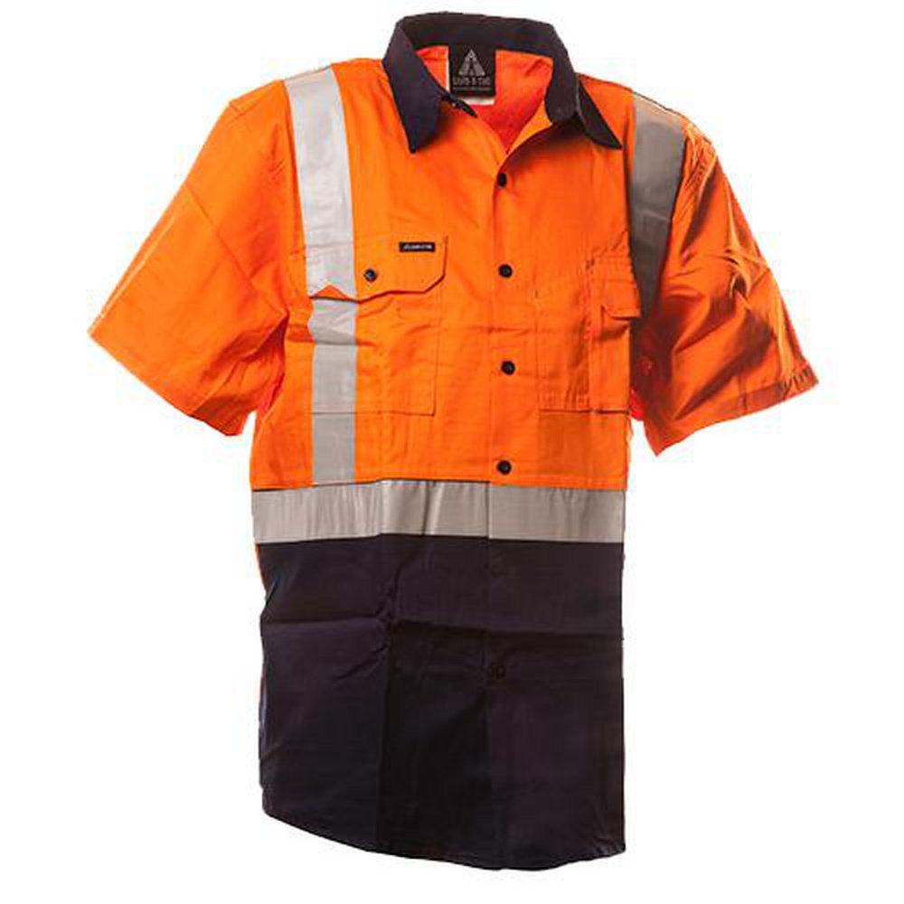 Armageddon Graphics Orange Safe Shirt in Orange 