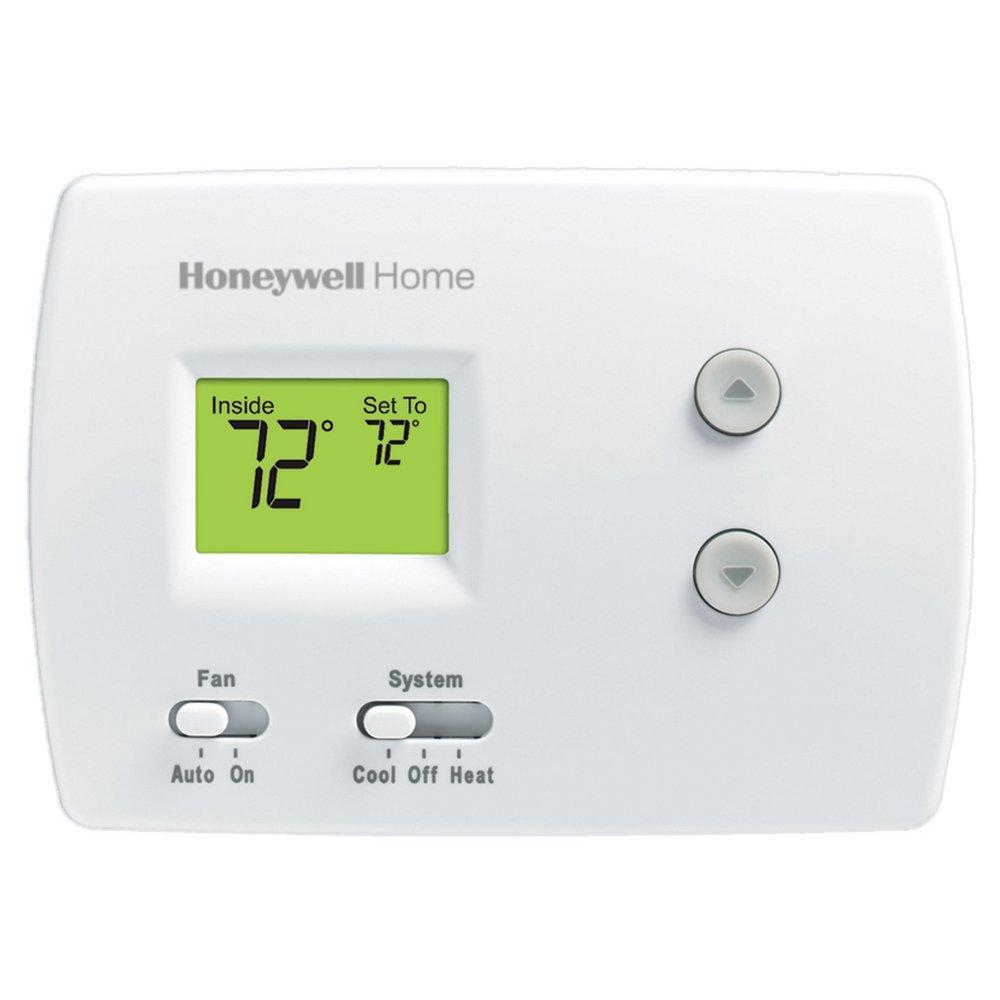 Honeywell Home Premier White&reg; 1H/1C Non-programmable Thermostat 
