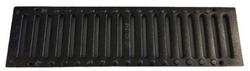 3/4 in. Cast Iron Heavy Traffic Channel Grate in Black