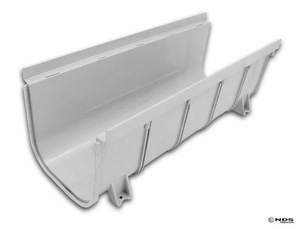NDS Light Grey Deep Profile Channel Drain 
