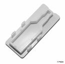 NDS White Micro Channel End Plug in White 