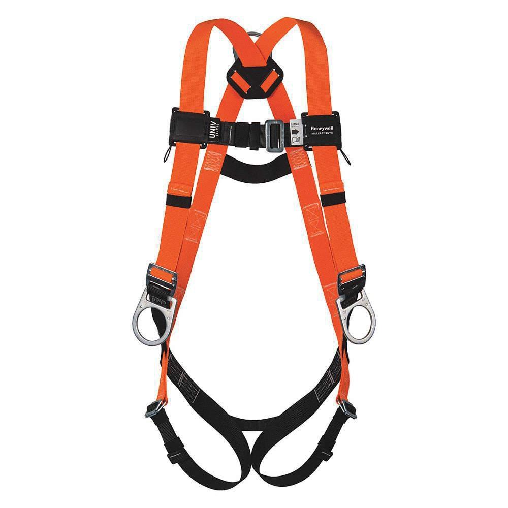 Miller Fall Protection L/XL Size Full Body Non-Stretch Harnesses in 