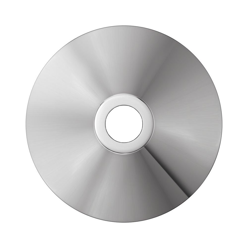 PROFLO&reg; Chrome 3/8 in. Metal Bell Escutcheon 