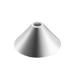 3/8 in. Steel IPS Bell Escutcheon in Chrome