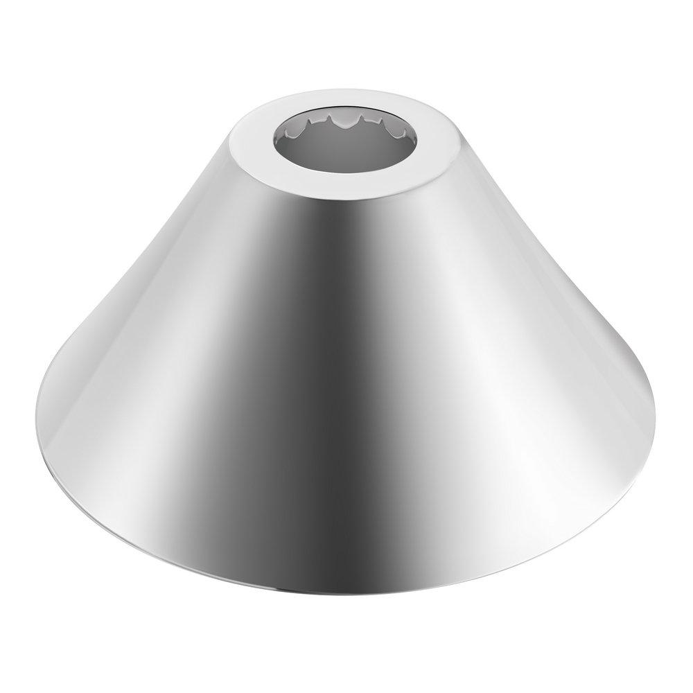 PROFLO&reg; Chrome 3/8 in. Metal Bell Escutcheon 