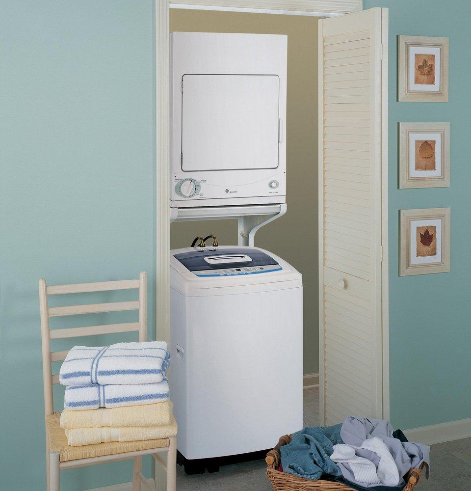 GE&reg; White 46 x 25-1/2 x 24-1/2 in. Stack Rack 