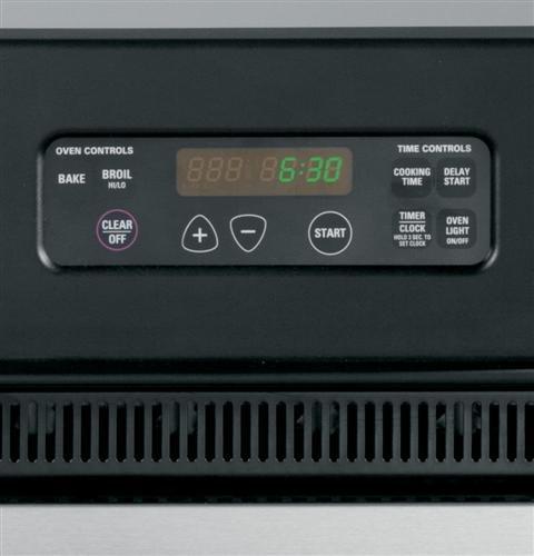 GE&reg; Stainless Steel 23-3/4 in. Wall Mount Electric Single Oven 
