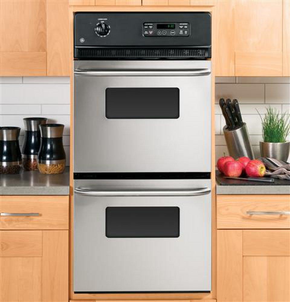 GE® Stainless Steel 24 in. Double Wall Oven 