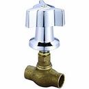 Tile Stop Valve in Polished Chrome