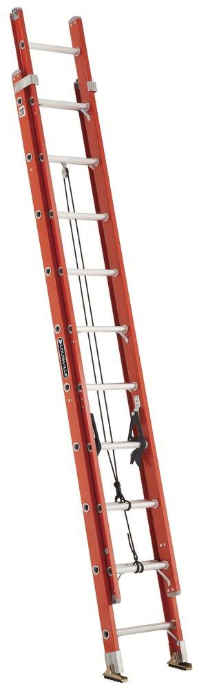 Louisville Ladder Orange Multi-Section Extension Ladder 