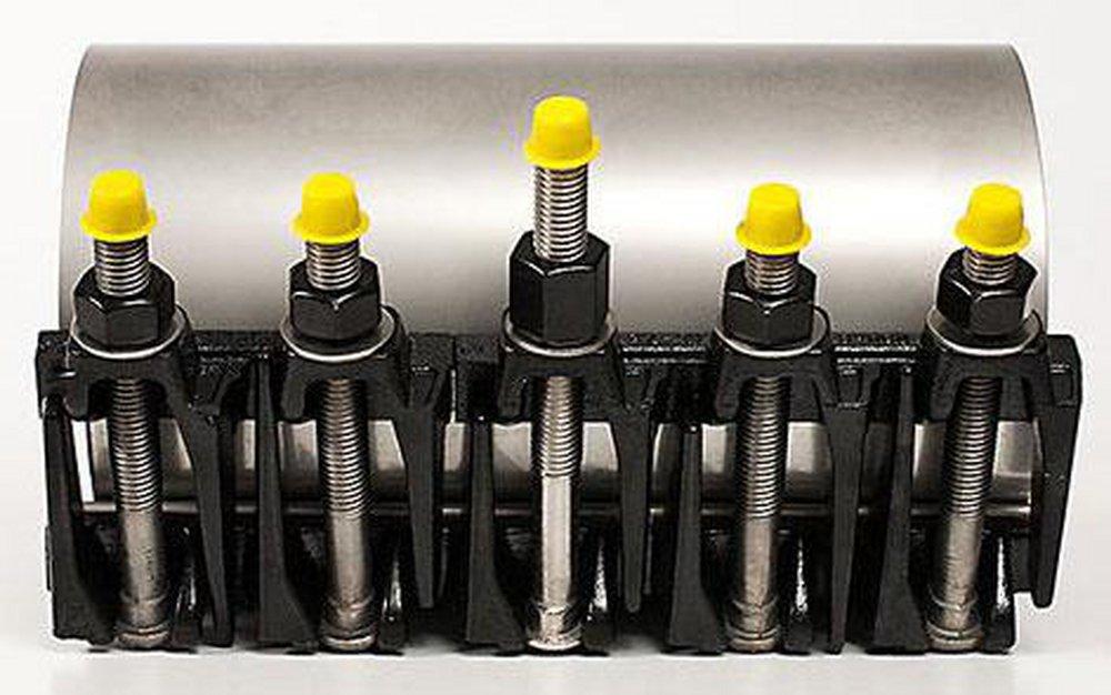 Romac Industries 4 in. Stainless Steel Repair Clamp 