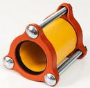 2 x 5 in. Bolt Yellow Shop Ductile Iron Coupling with SBR Gasket