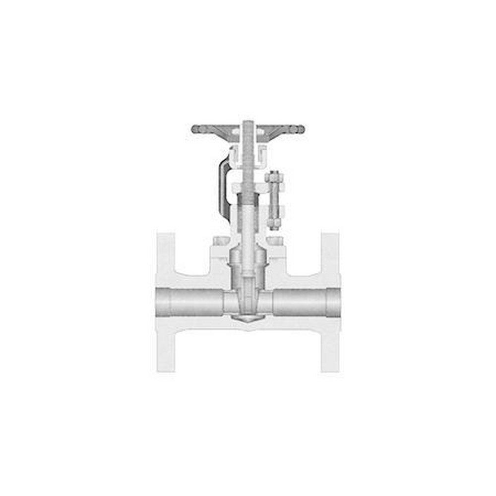 Velan Valve 150# RF FLG A105 T8 Gate Valve Reduced Port Bolted Bonnet Forged Steel, API 602 