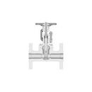 Velan Valve 150# RF FLG A105 T8 Gate Valve Reduced Port Bolted Bonnet Forged Steel, API 602 