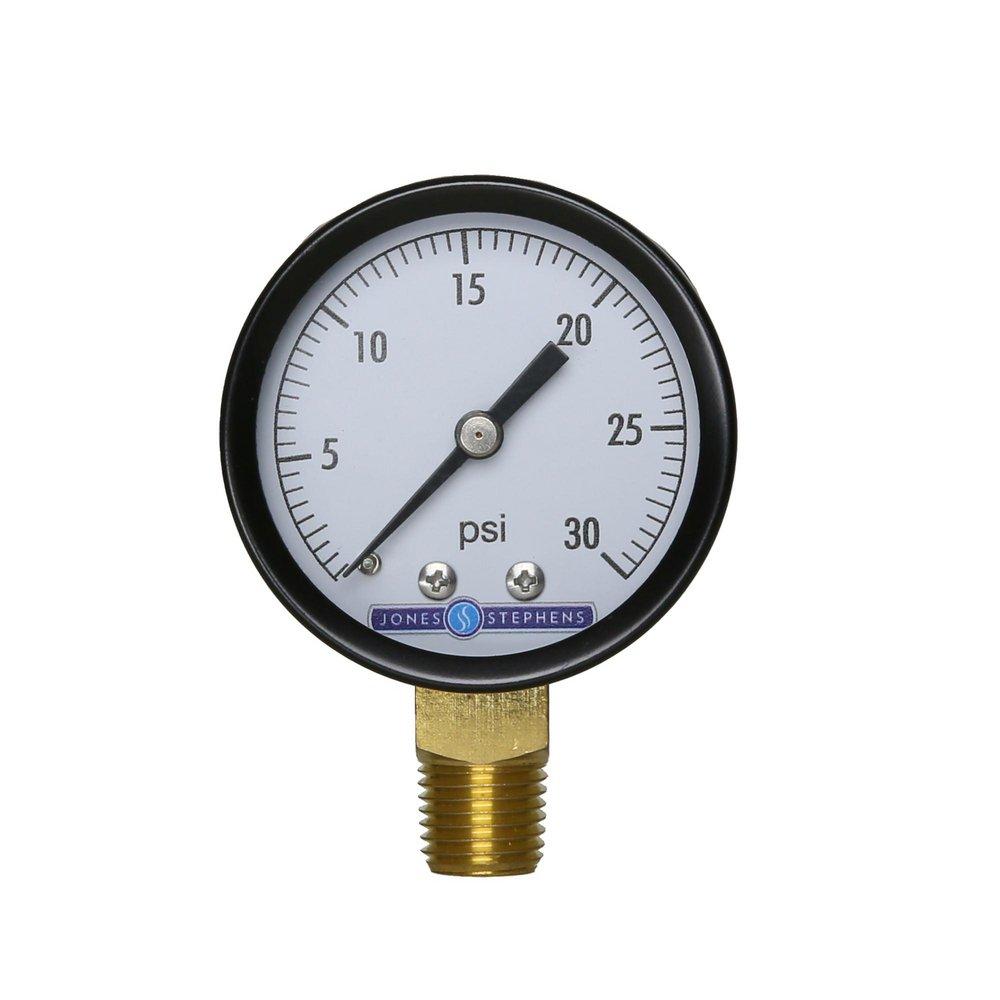 Jones Stephens 2 in. Pressure Gauge 