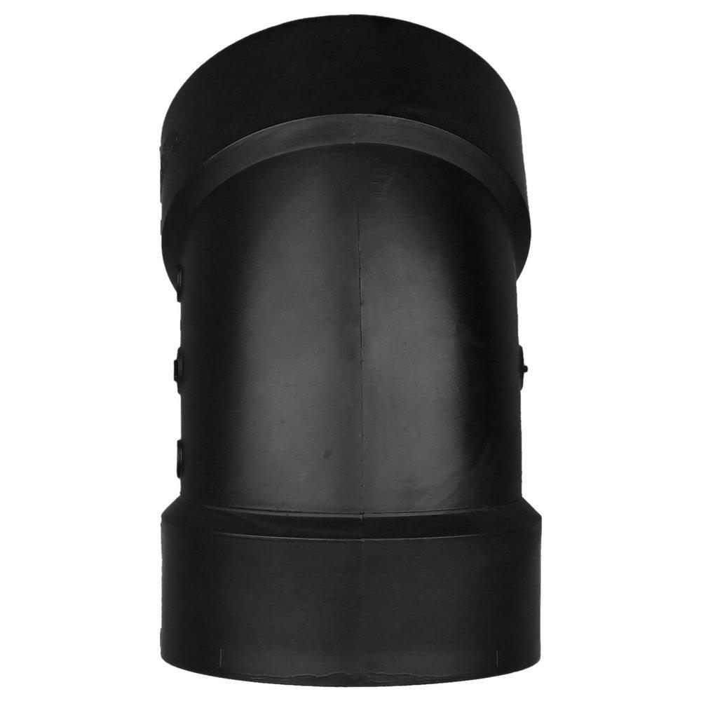 Black ABS DWV 45&deg; Elbow 