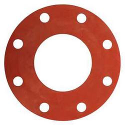 2 in. 150# Red Rubber 1/8 in. Full Face Gasket