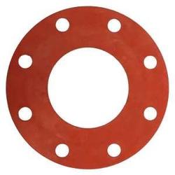 4 in. 150# Red Rubber 1/8 in. Full Face Gasket