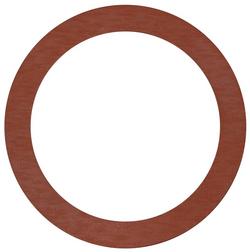 3 in. 150# Red Rubber 1/8 in. Ring Gasket