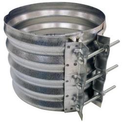 15 in. Galvanized Corrugated Hugger Coupling