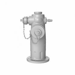 Threaded 4 x 2-1/2 in. Assembled Fire Hydrant