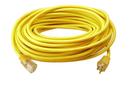 Southwire&reg; Yellow 12/3 in. x 100 ft. -55 to +90 C Extension Cord 