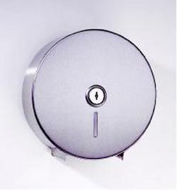 Single Jumbo Roll Surface Tissue Dispenser in Stainless Steel