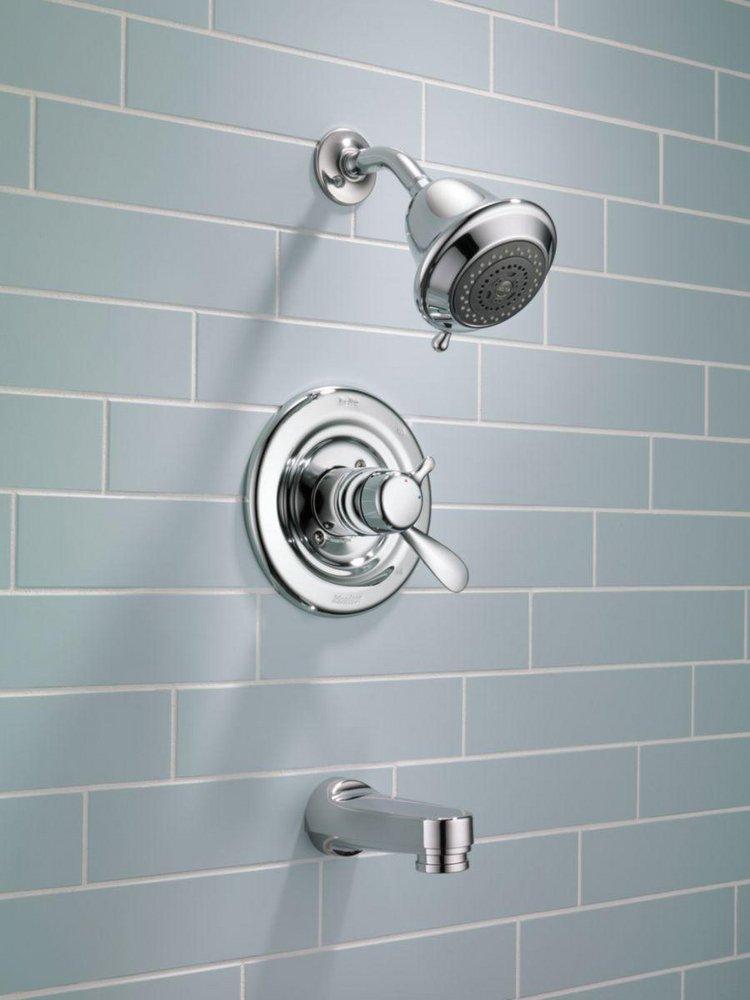 Delta Faucet Chrome Single Handle Multi-function Bathtub & Shower Faucet (Trim Only) 