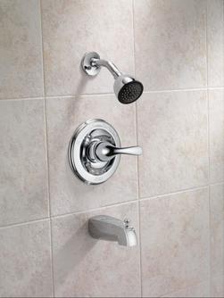 One Handle Single Function Bathtub & Shower Faucet in Chrome (Trim Only)