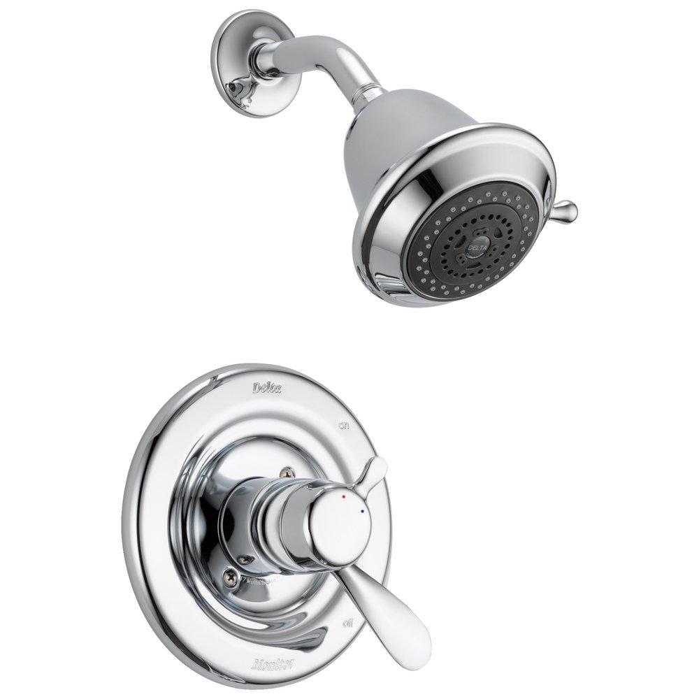 Delta Faucet Chrome Single Handle Multi Function Shower Faucet (Trim Only) 