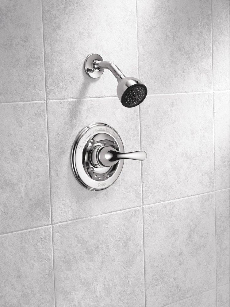 Delta Faucet Chrome Single Handle Multi Function Shower Faucet (Trim Only) 