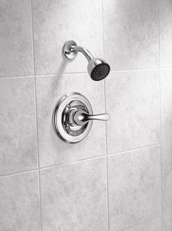 Single Handle Multi Function Shower Faucet in Chrome (Trim Only)
