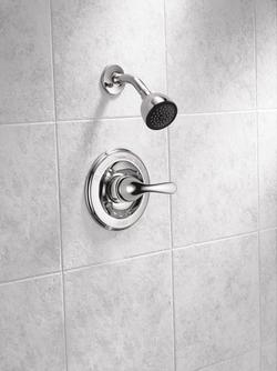 Single Handle Multi Function Shower Faucet in Chrome (Trim Only)