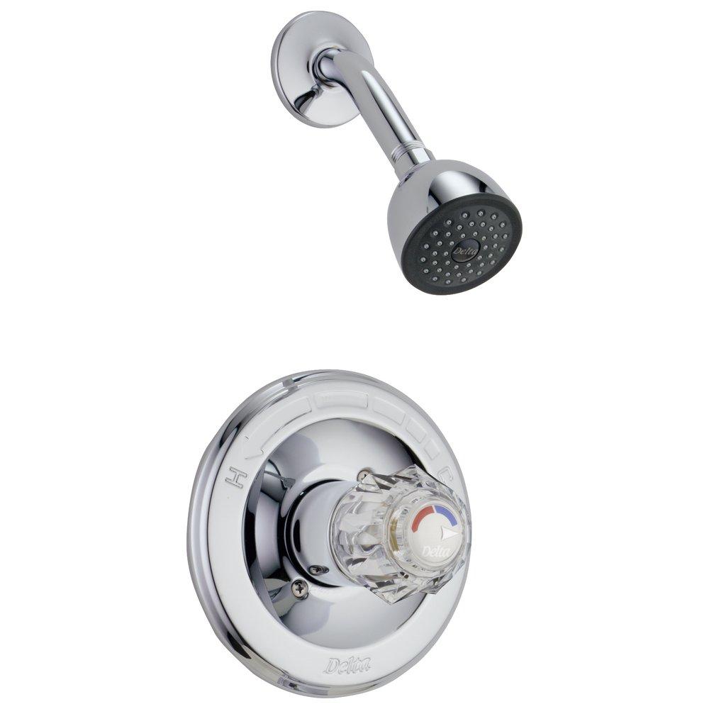 Delta Faucet Chrome Single Handle Multi Function Shower Faucet (Trim Only) 