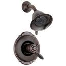 Delta Faucet Venetian® Bronze 2.5 gpm Shower Trim Kit with Single Lever Handle and 2-Function Showerhead (Trim Only) 