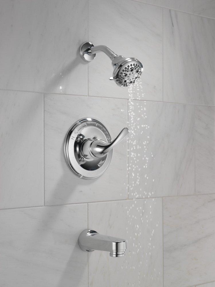 Delta Faucet Chrome Single Handle Single Function Bathtub & Shower Faucet (Trim Only) 