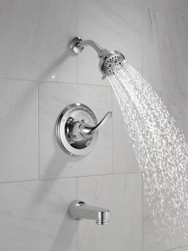 Delta Faucet Chrome Single Handle Single Function Bathtub & Shower Faucet (Trim Only) 