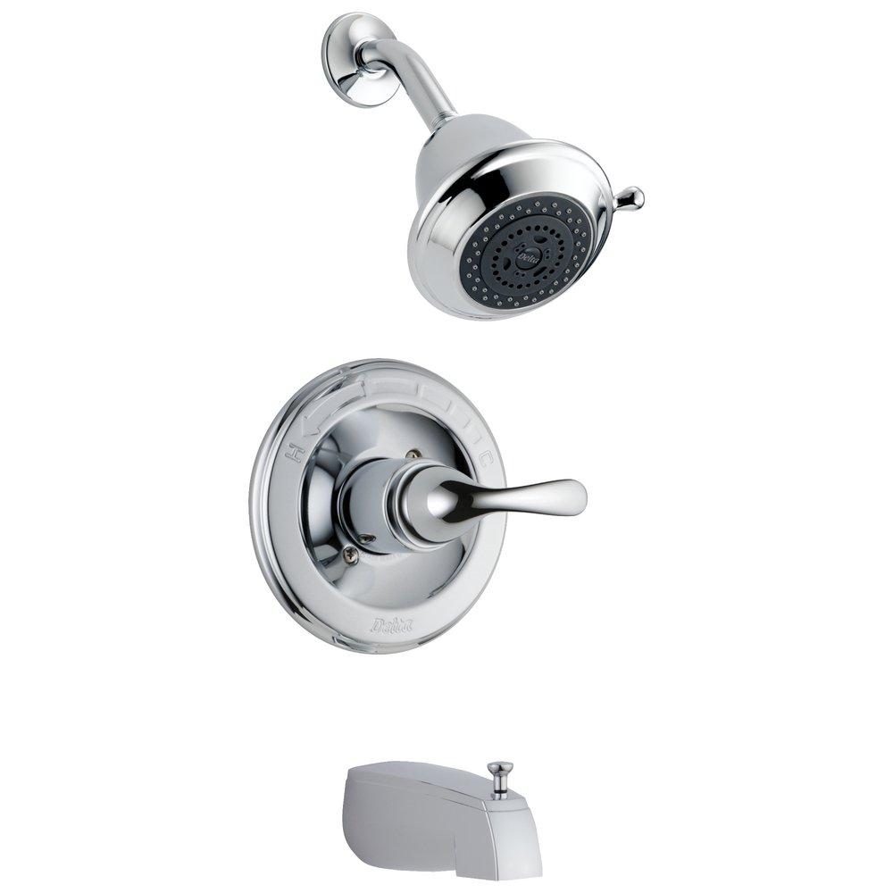 Delta Faucet Chrome Single Handle Multi Function Bathtub & Shower Faucet (Trim Only) 