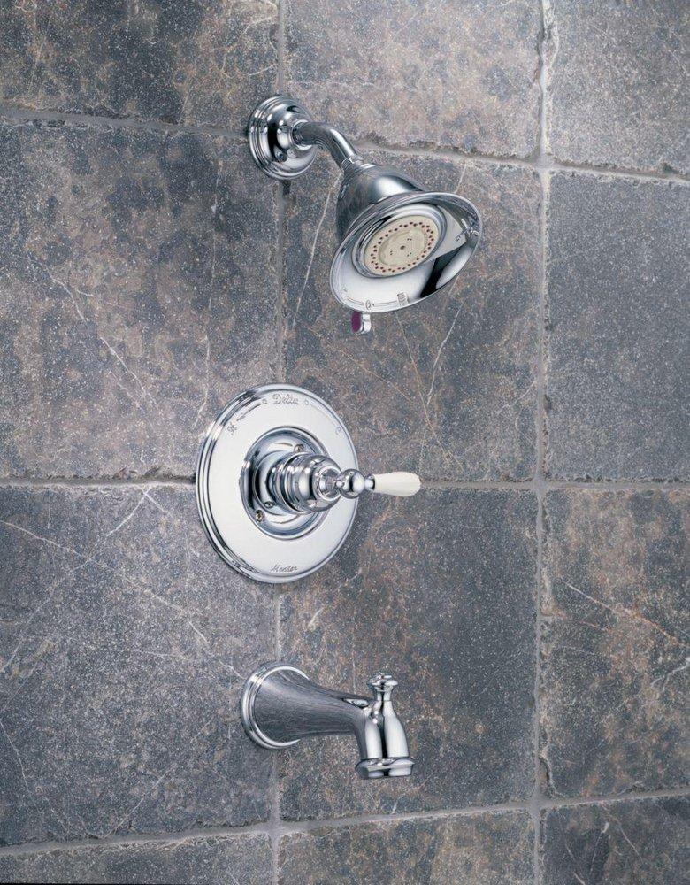 Delta Faucet Chrome Single Handle Multi Function Bathtub & Shower Faucet (Trim Only) 