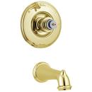 2.5 gpm Tub Trim in Brilliance Polished Brass (Less Handle) (Trim Only)