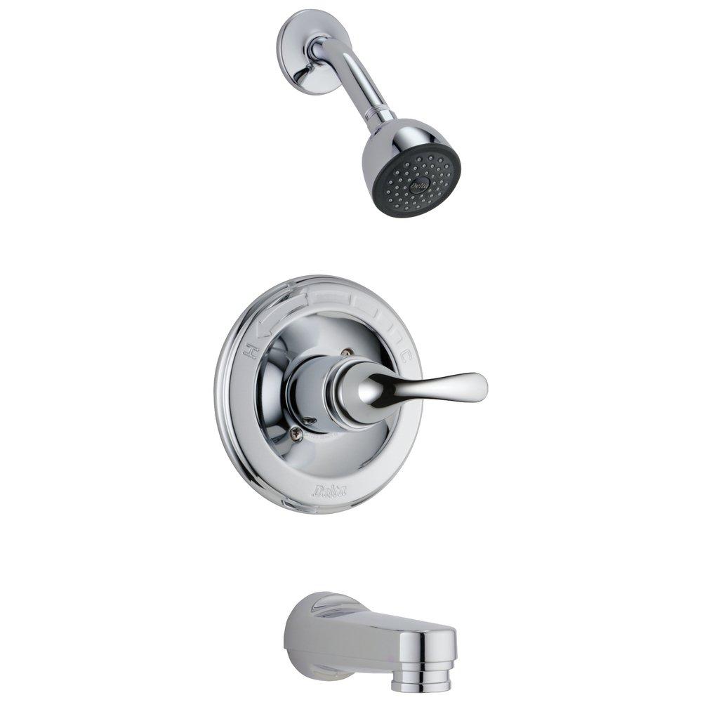 Delta Faucet Chrome Single Handle Single Function Bathtub & Shower Faucet (Trim Only) 