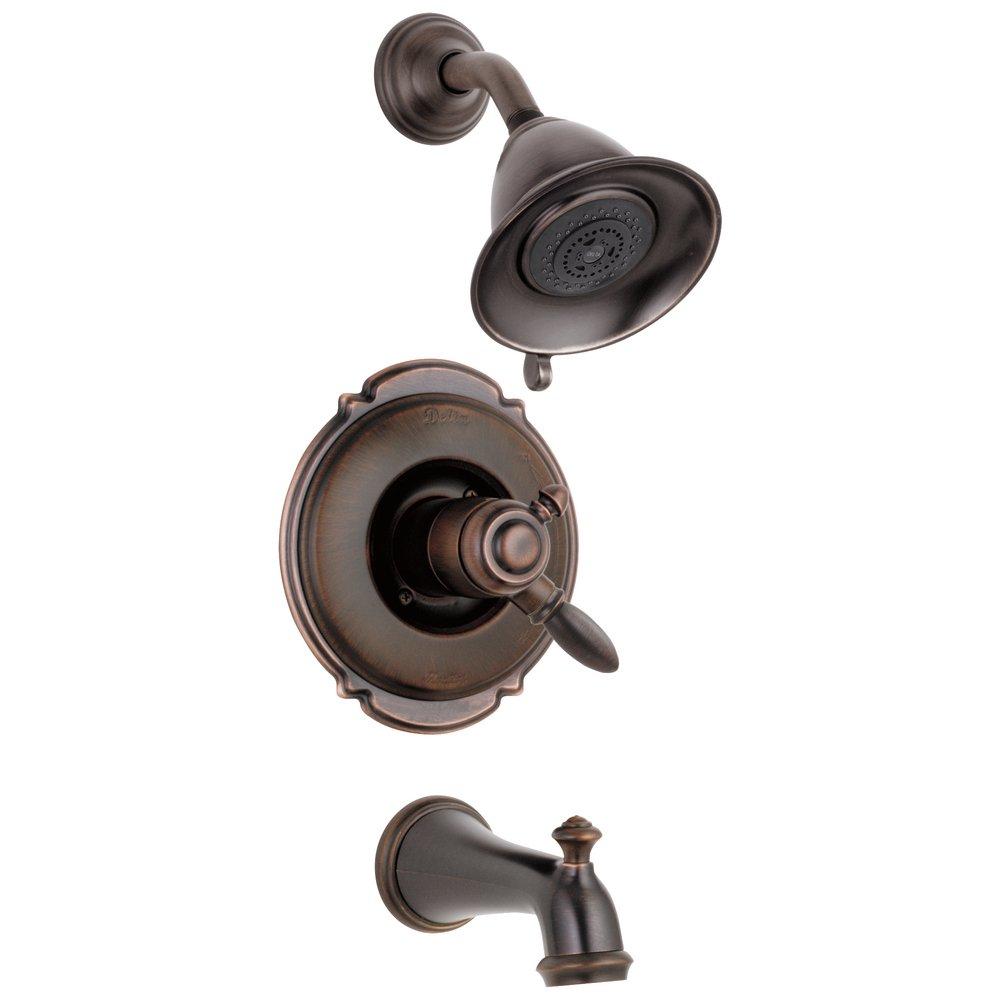 Delta Faucet Venetian Bronze Two Handle Dual Function Bathtub & Shower Faucet (Trim Only) 