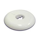 1 in. Plastic Flexible Floor and Ceiling Plate in White