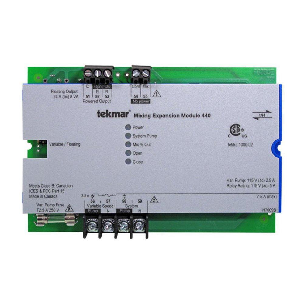 Tekmar Control Systems Variable Speed Mix Expansion Modular 