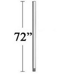 72 in. Fan Downrod in White