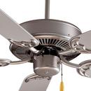 Minka Aire Brushed Stainless Steel 52 x 11-3/8 in. 5-Blade Ceiling Fan in Brushed Stainless Steel with Blades 