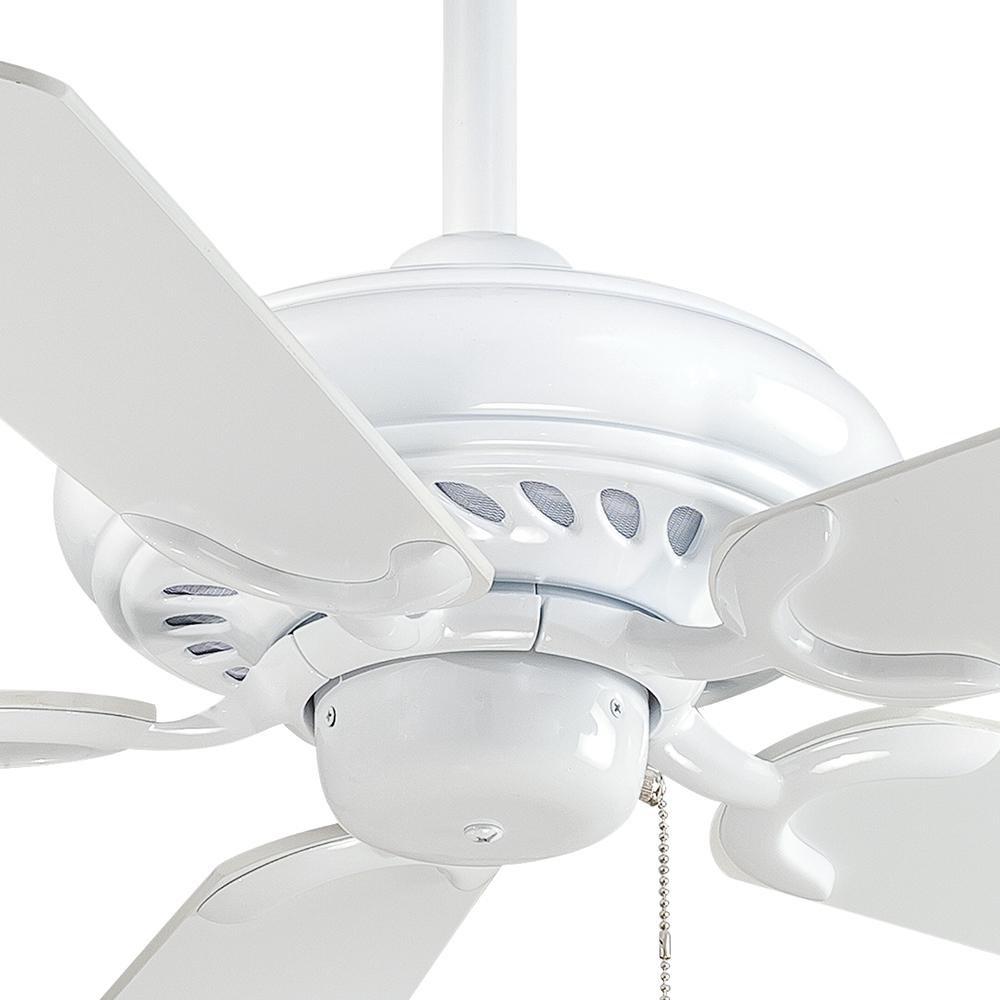 Minka Aire White 44 in. 5-Blade Ceiling Fan 