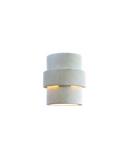 1-Light Pocket Lantern in Ceramic White