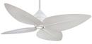 52 x 14 in. 4-Blade Ceiling Fan in Flat White